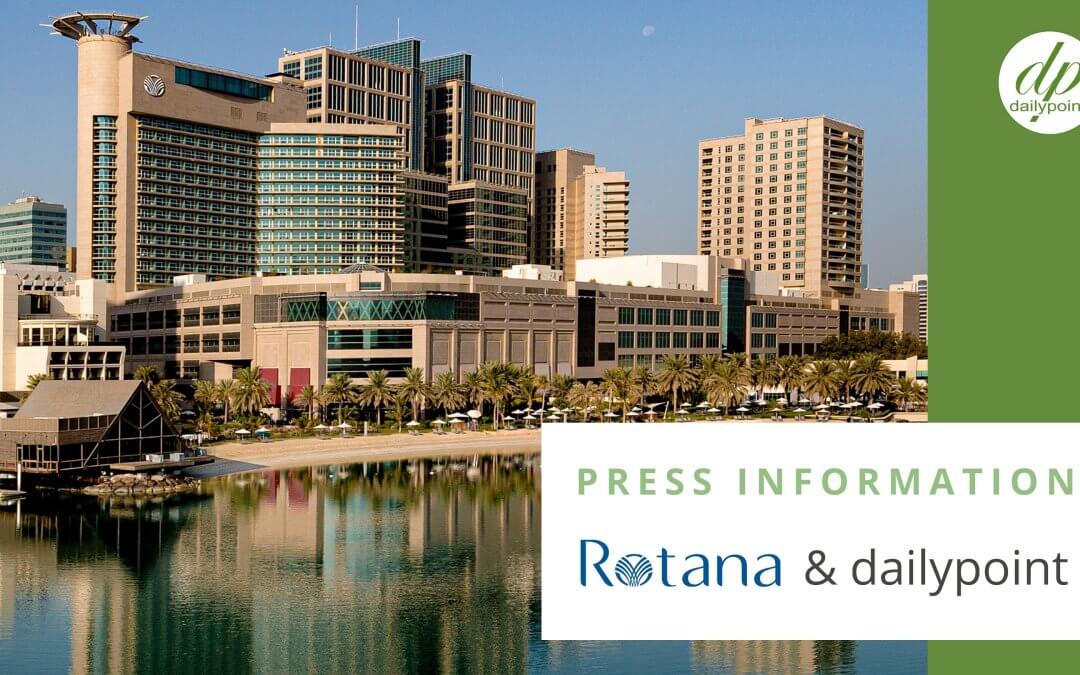 Rotana Hotel Management Corporation, signs an agreement with dailypoint